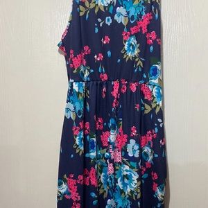 Ankle length maxi dress